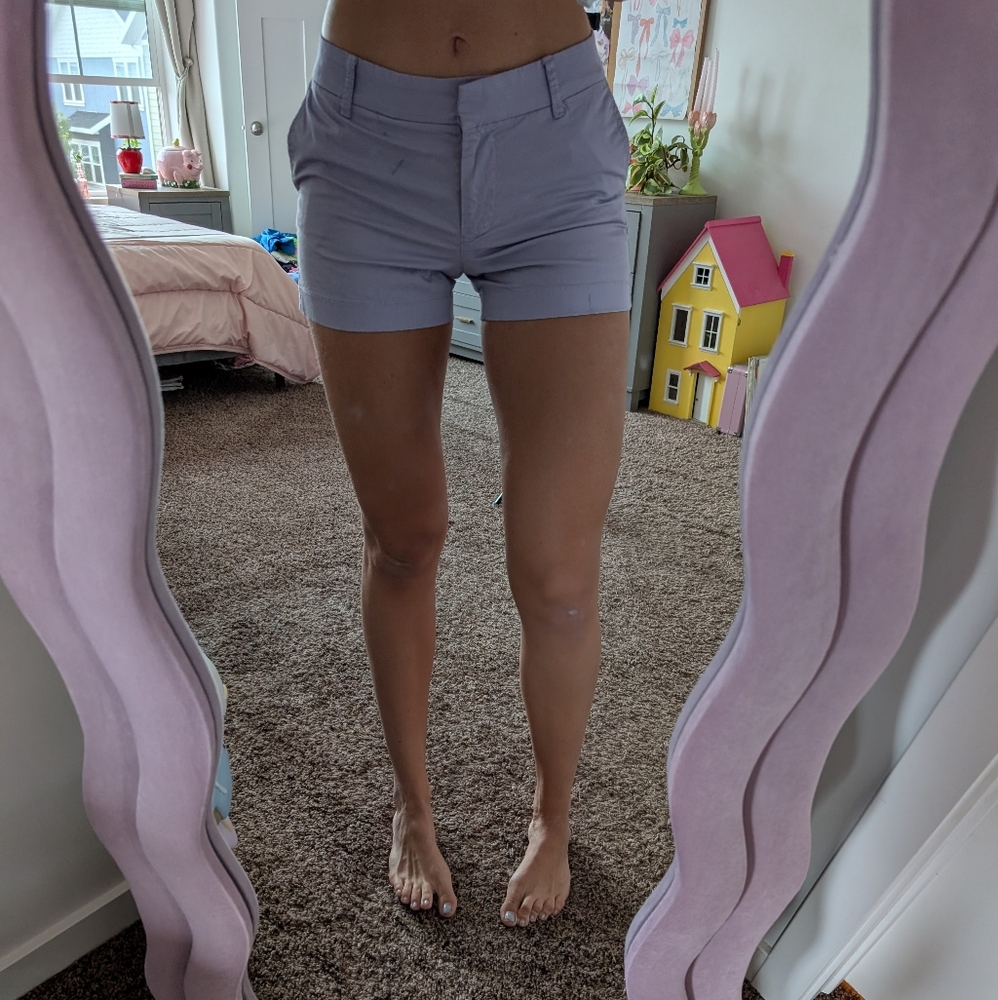 J. Crew Women's Lavender Chino Bermudas Size 6